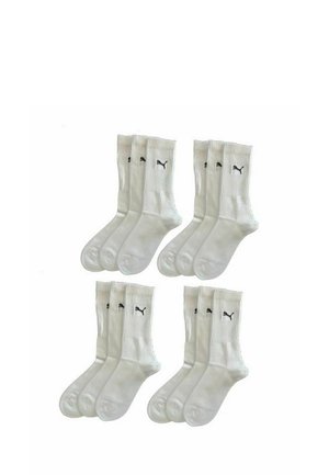 CREW UNISEX 12 PACK - Socken - white