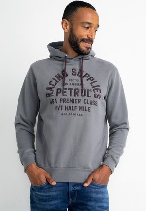 SPORTY LOGO - Hoodie - steel grey