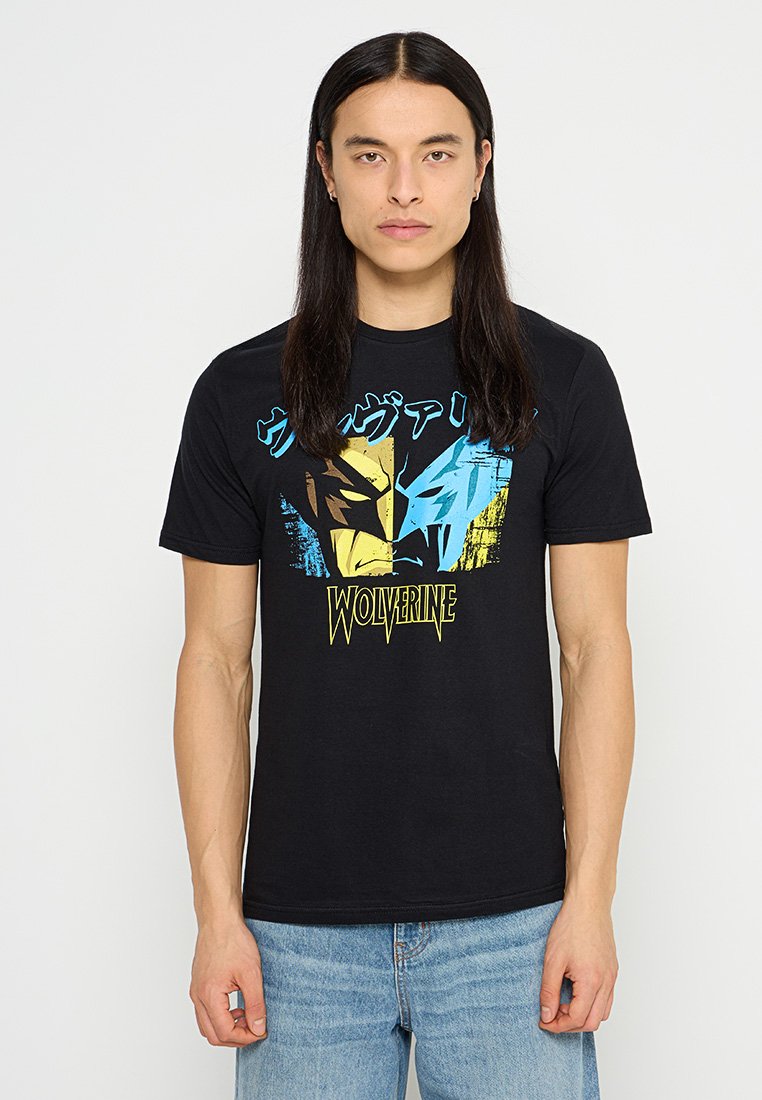 Marvel T-shirt print zwart Marvel T-shirt print zwart