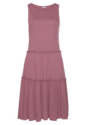 Jerseykleid - mauve