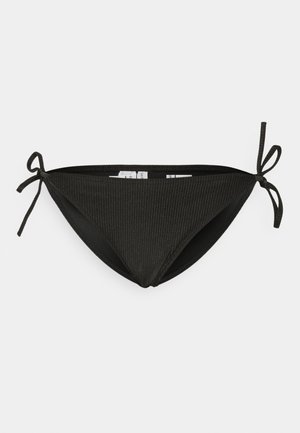 Calvin Klein Swimwear STRING SIDE TIE - Bikinibroekje -  black