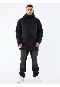 Project X Paris LONGUE MULTIPOCHES - Parka - noir