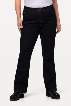 Ulla Popken, Bootcut jeans - dark-blue denim