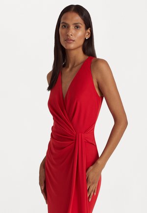 KUYOTO SLEEVELESS GOWN - Džersejové šaty - cactus flower red