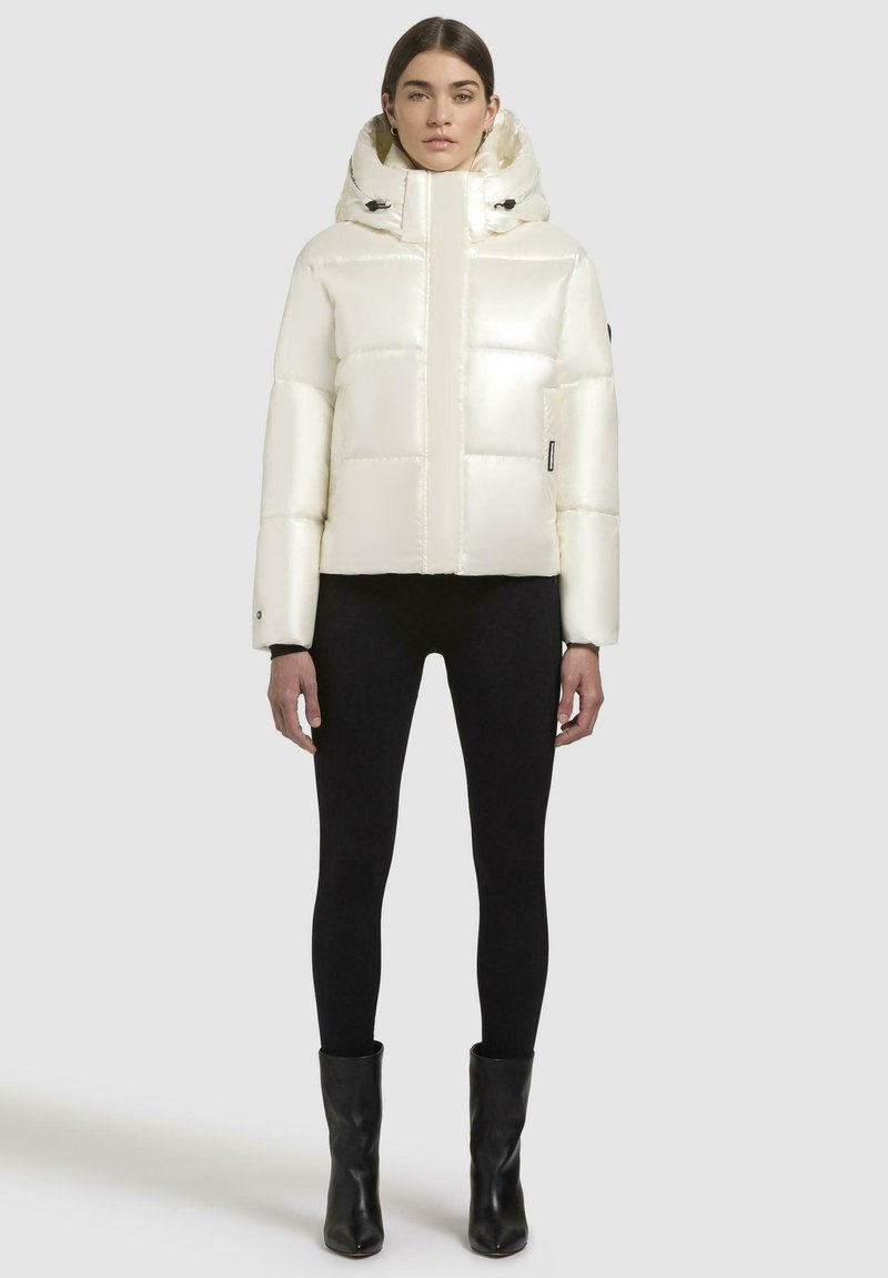 khujo DEVINA SHINY - Winterjas - off white