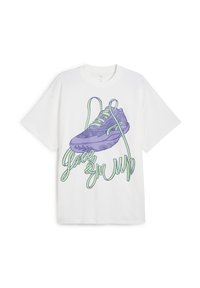LACE EM UP OVERSIZED  - Printtipaita - white