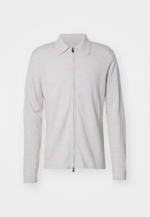 J.LINDEBERG KALEB ZIP - Vesta na kopčanje - moonbeam melange