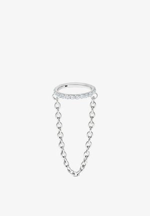 Wildcat, CRYSTAL CHAIN CLICKER - 8.0 MM - Ohrringe - silver-coloured