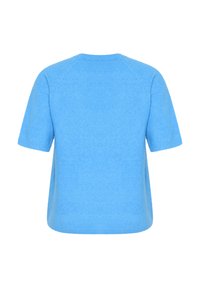 Kaffe Curve SYLVIA - Jednoduché tričko - malibu blue