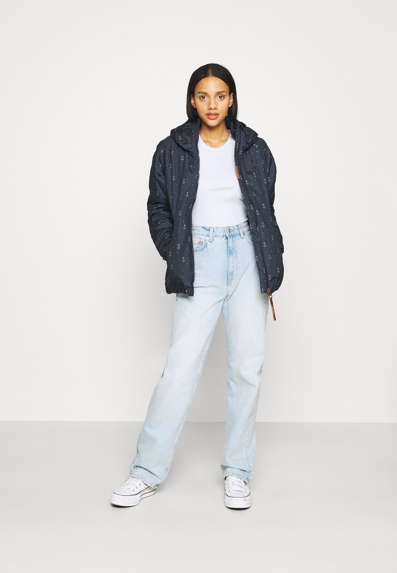 Ragwear DIZZIE MARINA Giacca Donna Azzurro Taglia S - Giacca Con Cappuccio, Vita Elasticizzata E Tasche - 3