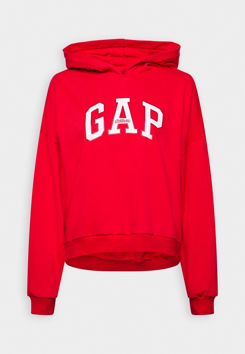 gap red hoodie sweatshirt