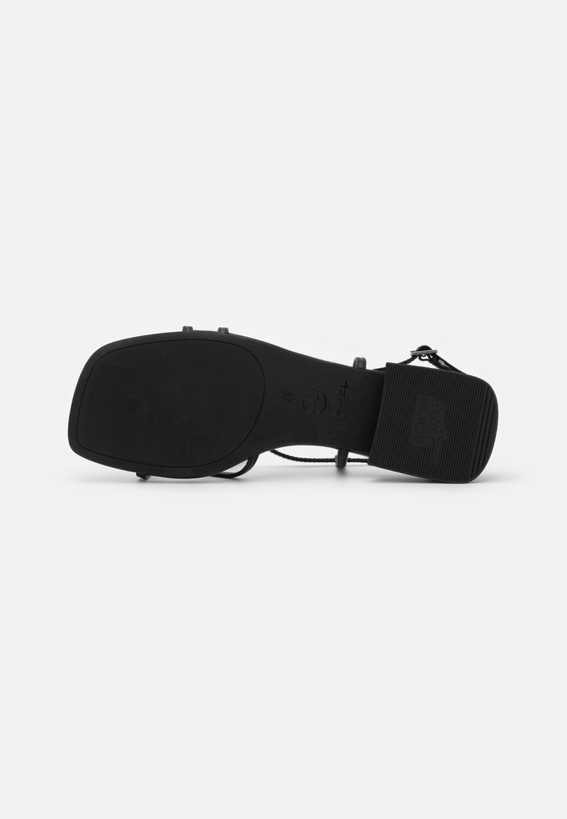 Damen Riemchensandalen | Tamaris Zehentrenner black matt/schwarz - CB92115 Damen Riemchensandalen | Tamaris Zehentrenner black matt/schwarz - CB92115