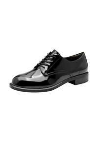 Tamaris Snörskor - blk patent uni