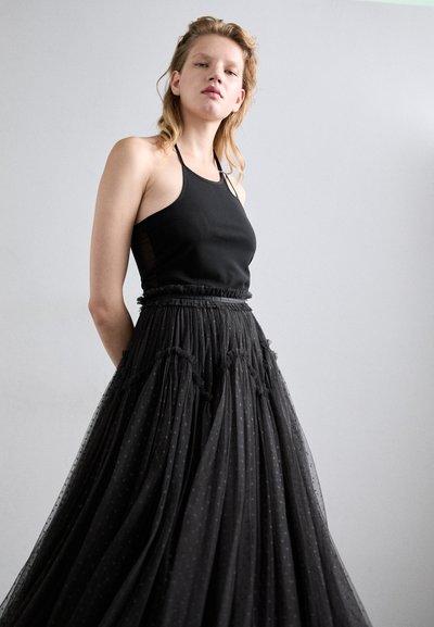 Needle & Thread ARABESQUE MIDAXI SKIRT - A-lijn rok - graphite