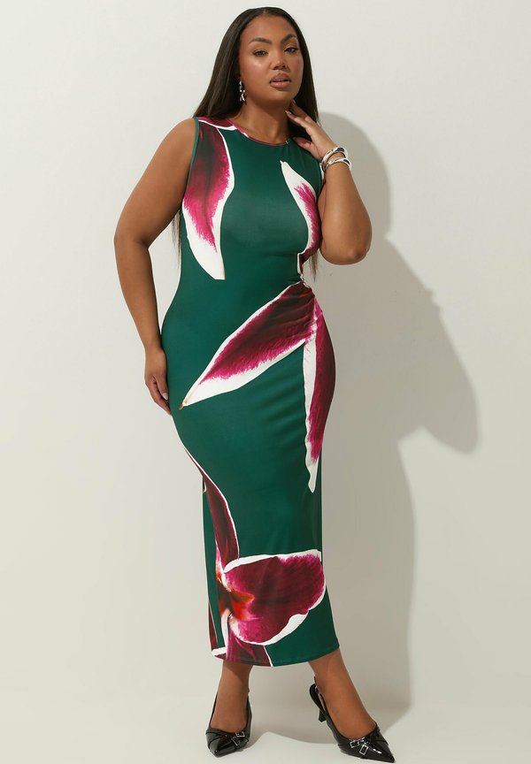 FLORAL - Jerseykleid