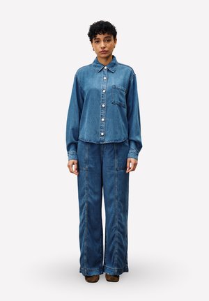 BALSAMINE - Jean boyfriend - bleu jean