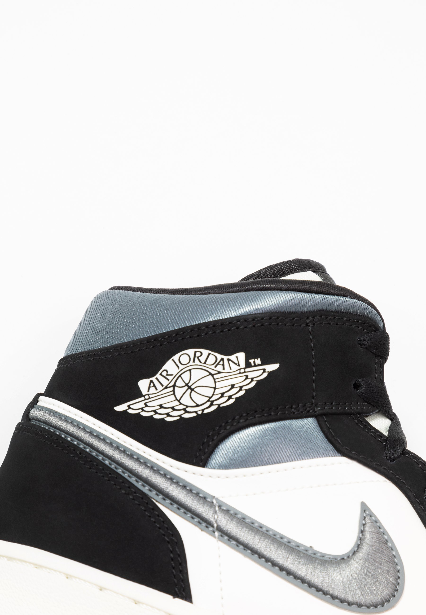 Jordan AIR 1 MID SE - Zapatillas altas - black/smoke grey/sail/negro -  Zalando.es