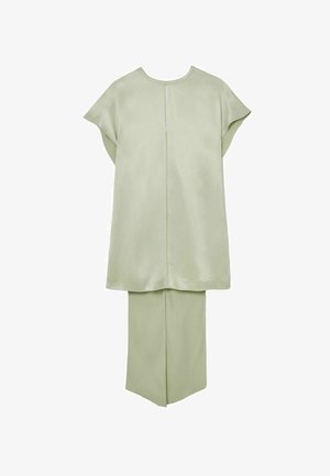 Reiss, ALICE SATIN CAPE-DETAIL MINI DRESS - Vestito elegante - new green