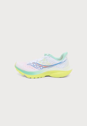 Saucony, KINVARA 16 - Chaussures de running - white/tart