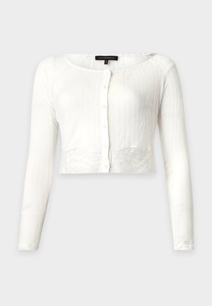 KIKI DE MONTPARNASSE POINTELLE OFF SHOULDER CROPPED - Πάνω μέρος πιτζάμας - ivory