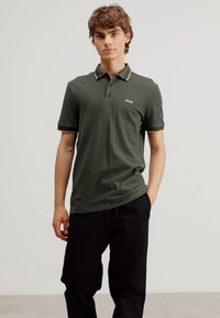 BOSS PADDY - Bluză polo - open green