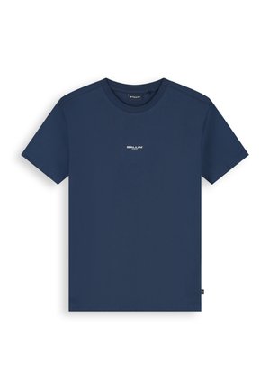 LOOSE FIT CREWNECK - T-shirt print - navy