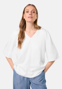 Taifun - KURZARM HALB MIT V-AUSSCHNITT - Tunic - offwhite Thumbnail Image 1