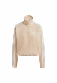adidas Originals HALF ZIP - Pulover iz flisa - magic beige