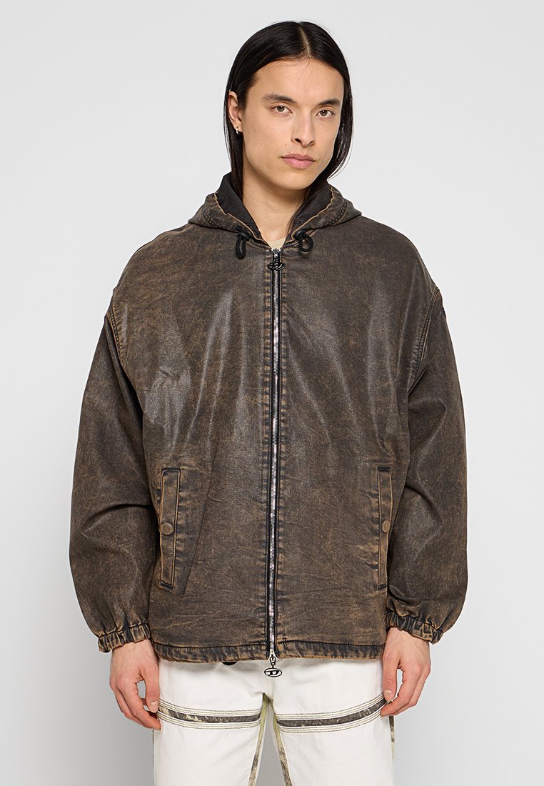 Diesel Lichte jas donkerbruin Diesel Lichte jas donkerbruin