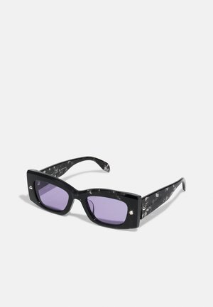 Alexander McQueen Occhiali da sole - havana/violet