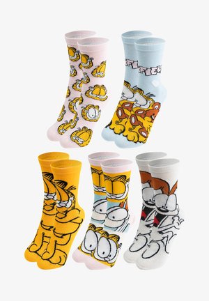 United Labels, 5ER PACK GARFIELD - Socks - mehrfarbig