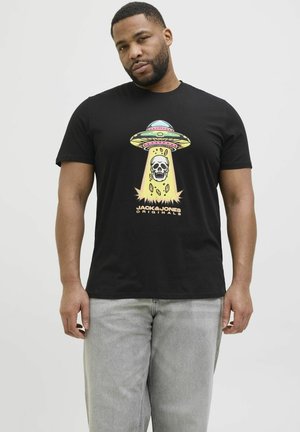 Jack & Jones T-shirt con stampa - black