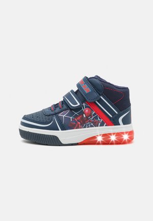 Friboo SPIDERMAN BLINKING OUTSOLE - Sapatilhas de cano alto - dark blue