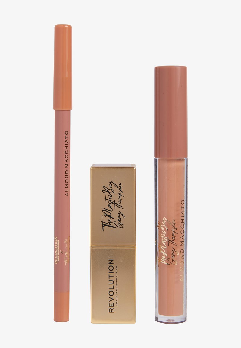 Makeup Revolution REVOLUTION X THE PLASTIC BOY LIP KIT ALMOND MACCHIATO