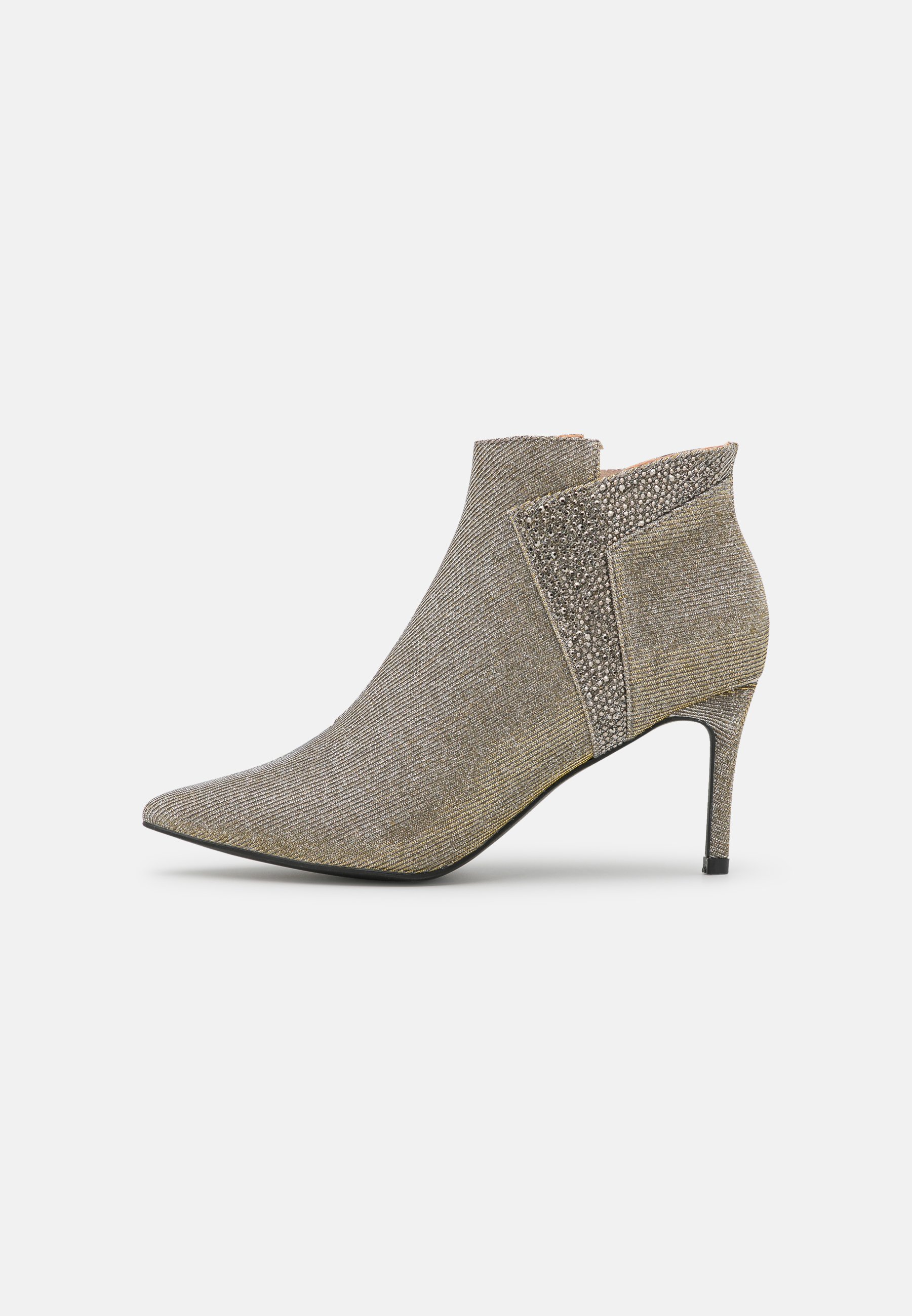 Menbur Botines bajos - grey/plateado - Zalando.es