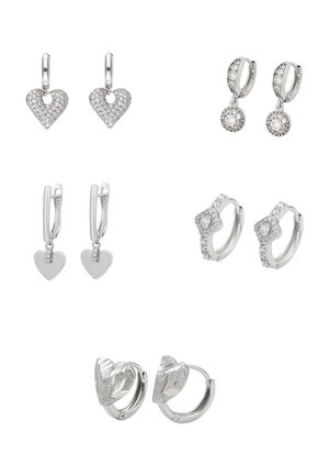 SET - Oorbellen - silver-coloured