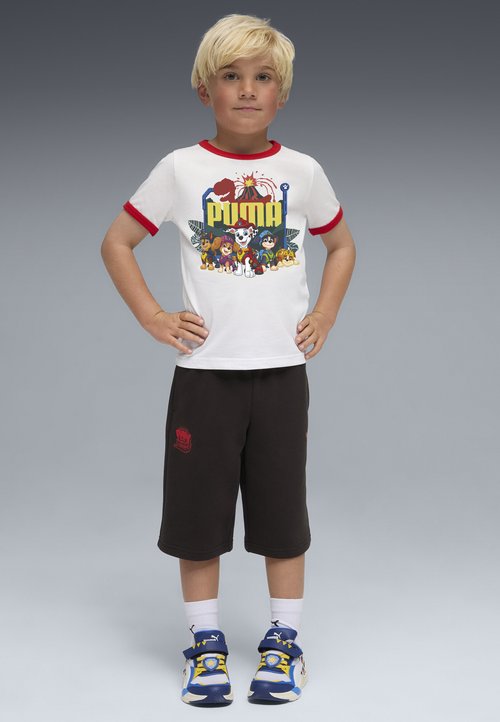PUMA Camiseta Casual de Niño X PAW PATROL Ringer Blanco — photo 3