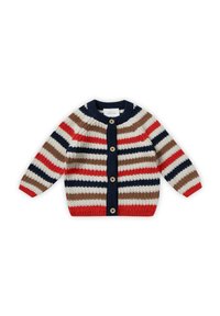 Non selezionato, stripes navy white brown red
