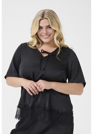 Kaffe Curve HILLA  - Bluse - black deep