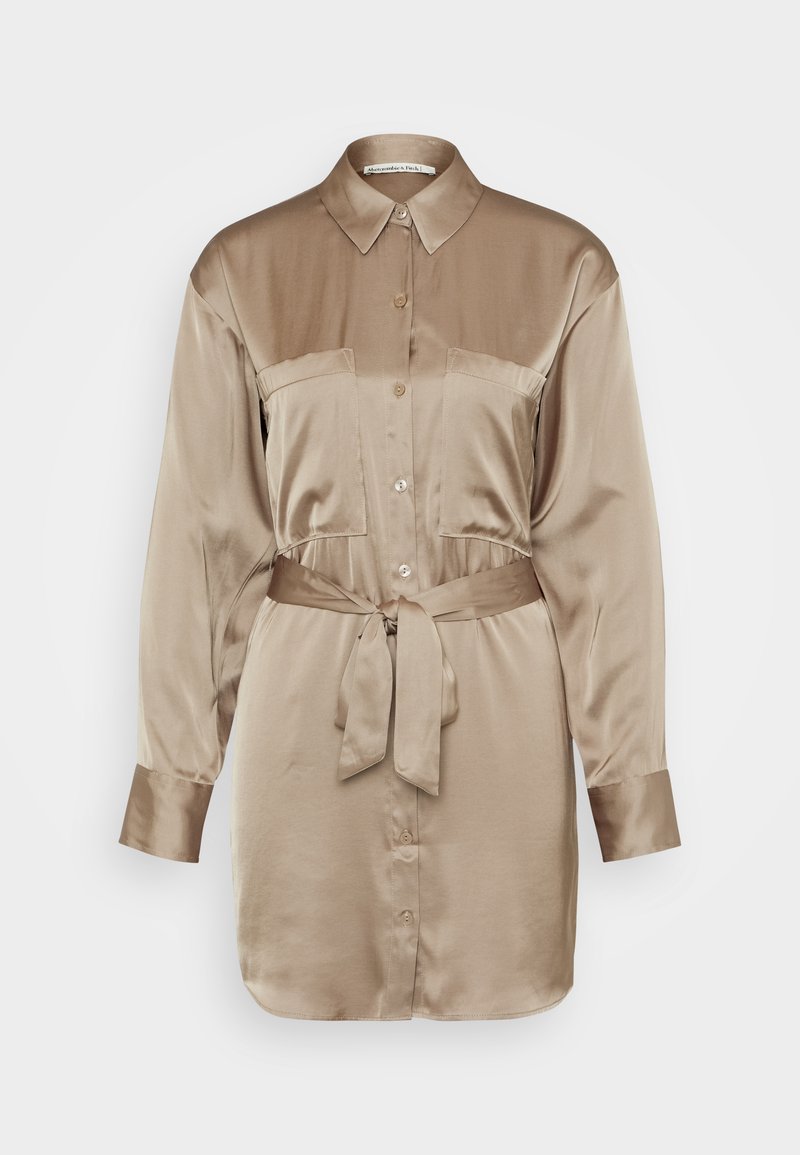 Abercrombie & Fitch Blousejurk lichtbruin Abercrombie & Fitch Blousejurk lichtbruin