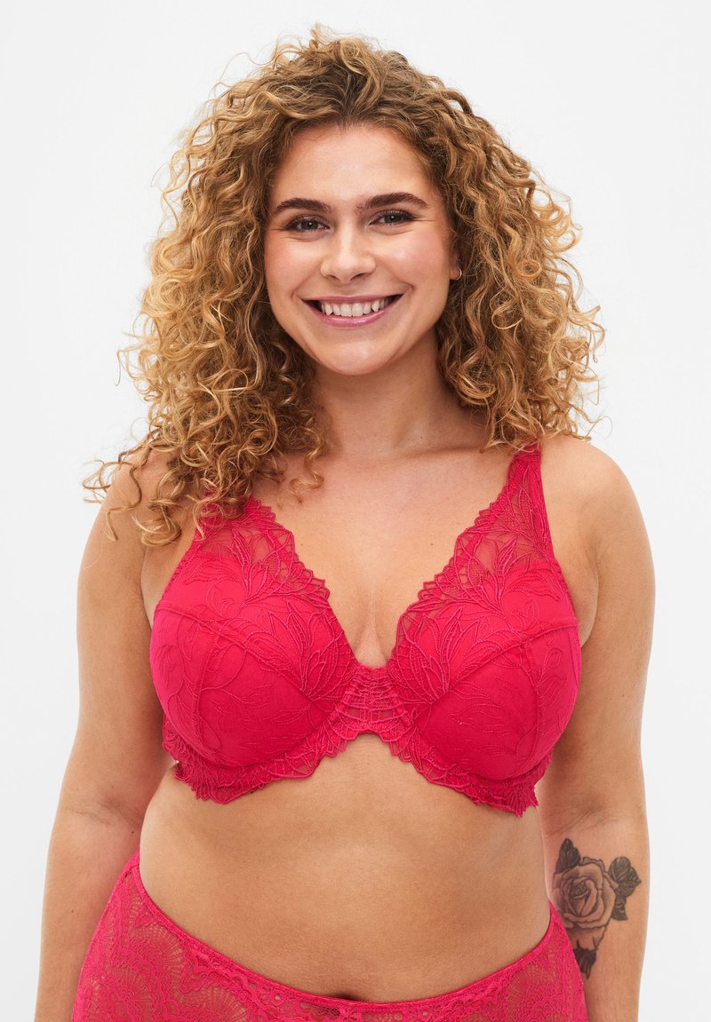 Devoted By Zizzi - Reggiseno con ferretto - love potion, Ingrandire