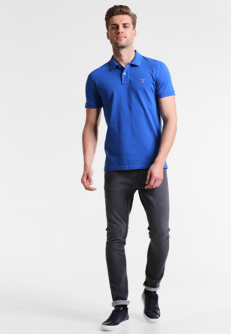 GANT THE ORIGINAL RUGGER Poloskjorter nautical blue GANT Poloskjorter - nautical blue
