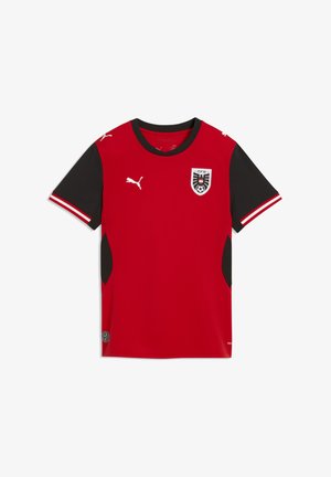 ÖFB HOME REPLICA - Majica kratkih rukava s printom - puma red/puma black