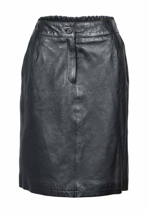 Freaky Nation MIDI TWIGGY - Lædernederdele - black