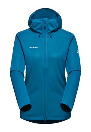 Mammut ULTIMATE VII SO HOODED JACKET WOMEN - Giacca softshell - deep ice