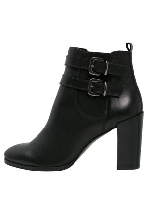 High Heel Stiefelette - black