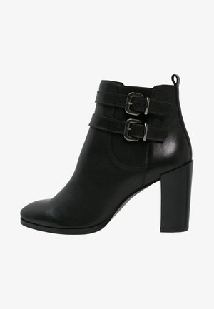 Zign Botines de tacón - black