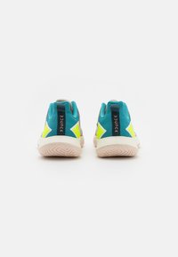 adidas Performance DEFIANT SPEED MULTI - Clay court tennis shoes - beige/core white/lucid lemon