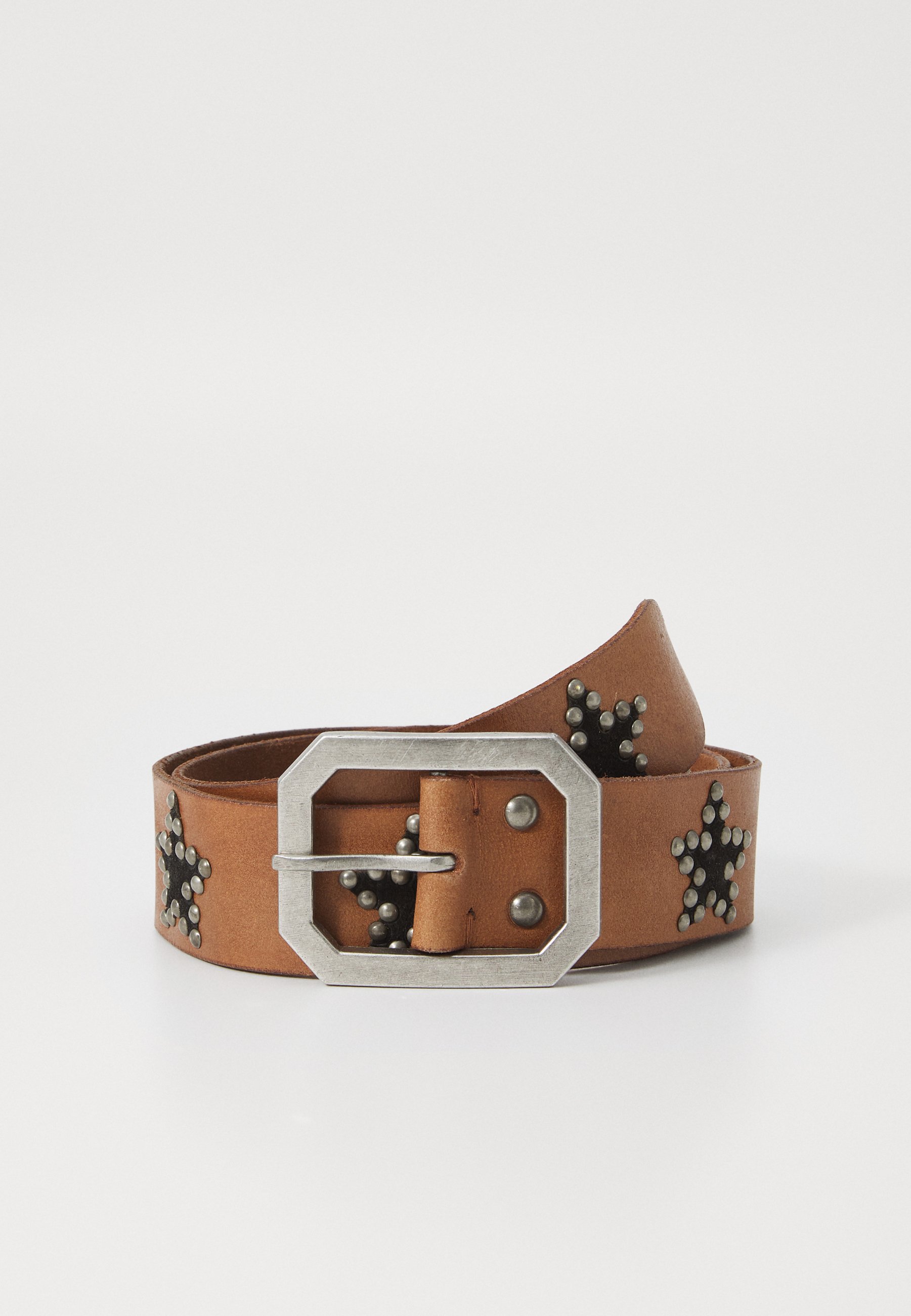 Isabel Marant Brown Leather Studded Wrap Belt ISABEL MARANT Lecce Whipstitched Leather Belt | endource main image 2