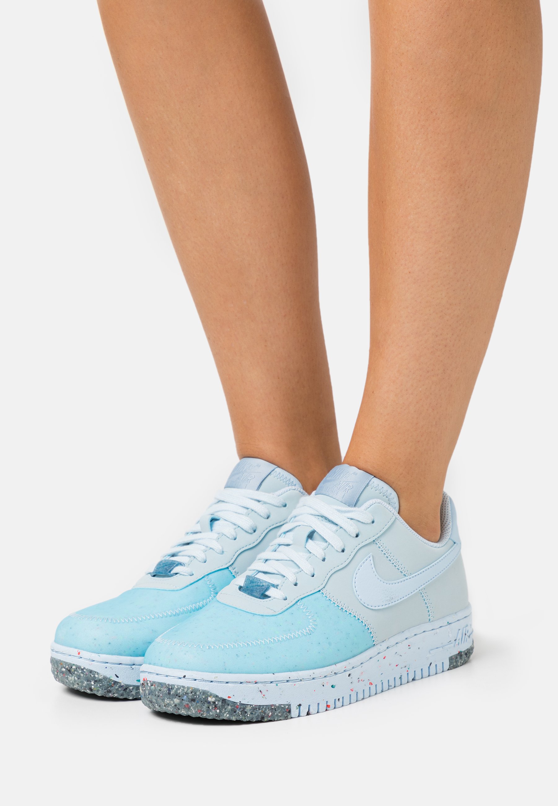Nike Sportswear Air Force 1 Crater Sneaker Low Chambray Blue Blau Zalando De